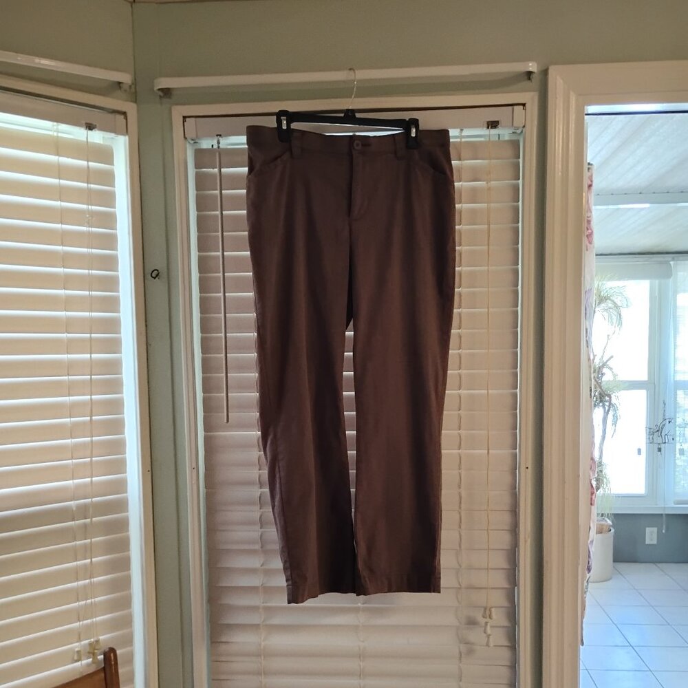 Lee dress trousers, size 12 short, inseam 29 inches, light brown